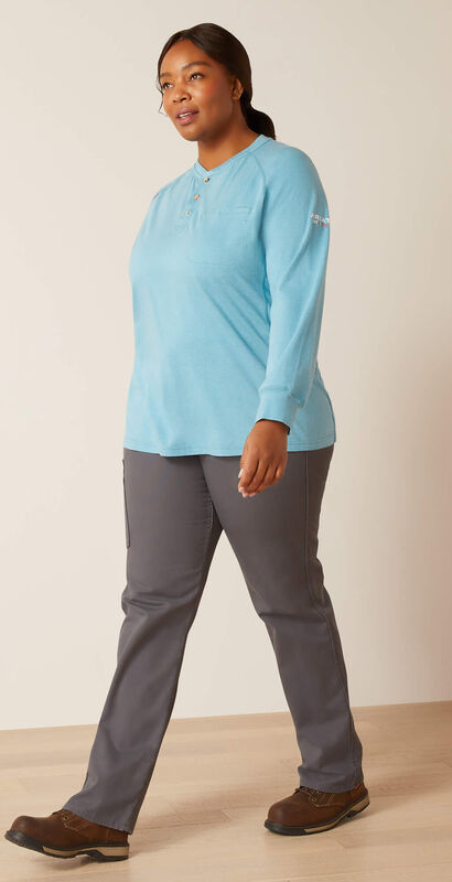 FR Air Henley Top Full Plus